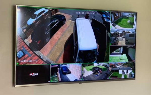 CCTV Viewed from APP or on TV's